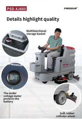 Customized Auto Scrubber Floor Machine Cleaner 250KG