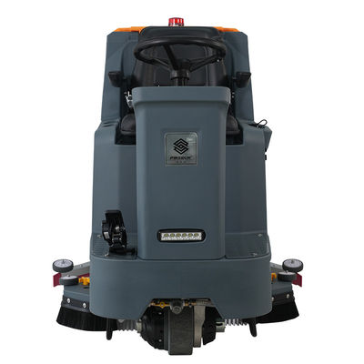 High Quality Commercial Double Brush Driving Floor Scrubber For Warehouse