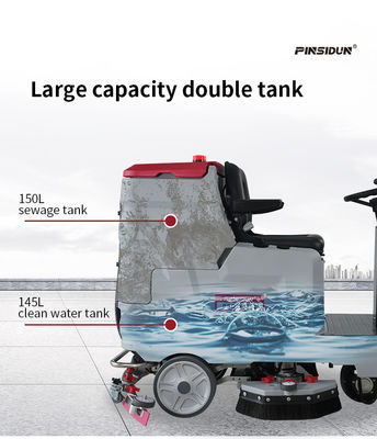 Heavy Duty Robot Commercial Auto Scrubber Buffer For Stone Floor