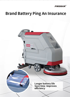 OEM Battery Powered Robot Scrubber Warehouse Floor Cleaning Machine