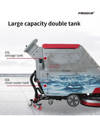 ODM 60L Walk Behind Floor Scrubber Commercial Floor Cleaning Equipment