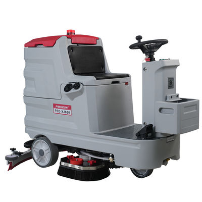 Industrial Automatic Cordless Ride On Floor Sweeper Scrubber Cleaning Machine