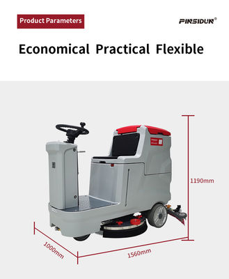 Heavy Duty Oscillating Floor Scrubber Machine Ride On
