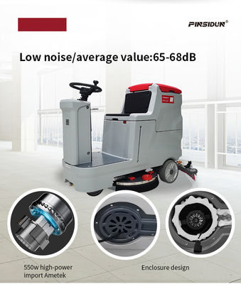 Outdoor Autoscrubbers Flooring Cleaner Machine 24V