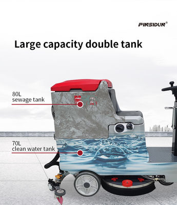 Odm Electric Riding Scrubber Machine Automatic Tile Cleaning Machine
