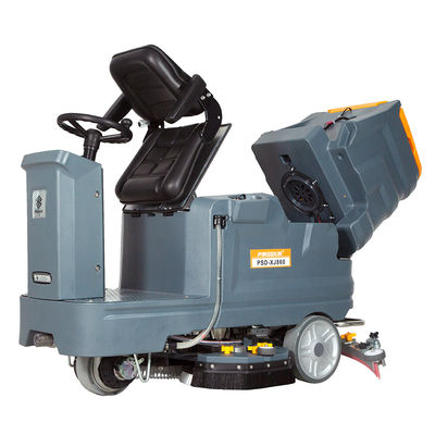 Commercial Electric Floor Sweeper Ride On Floor Scrubber For Garage Warehouse