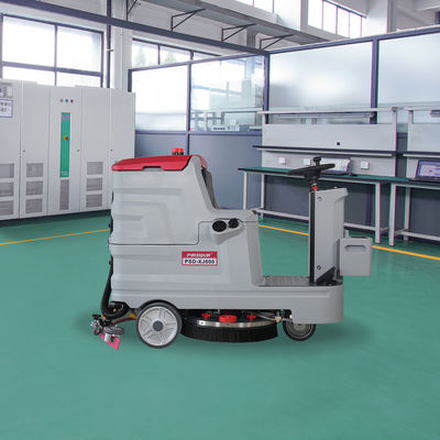 Electric Cordless Commercial Ride On Floor Scrubber Washing Machine