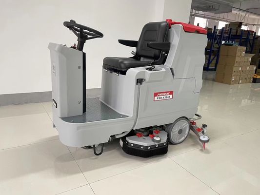 Industrial Robotic Commercial Auto Scrubber For Tile Floor 550W